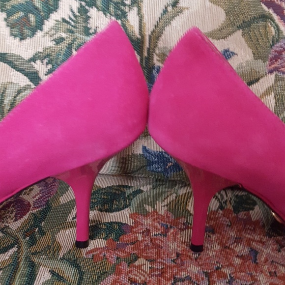 Betsey Johnson Pink Heels nwOt✅ SZ 8 ✅ - Picture 2 of 8